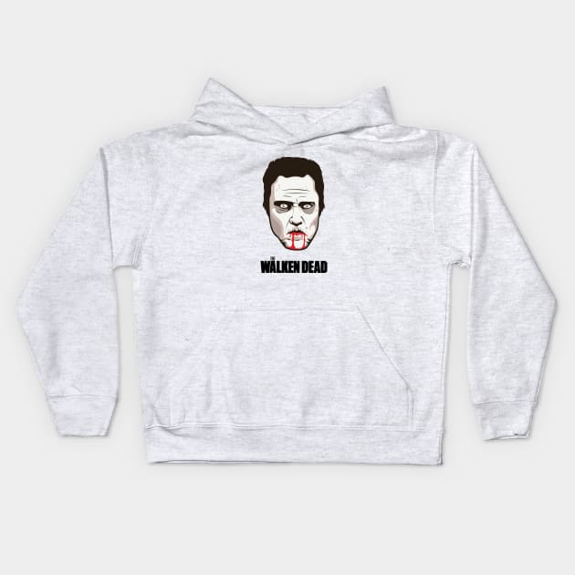 Christopher Walken - "The Walken Dead" Official T-Shirt Kids Hoodie by FacesOfAwesome